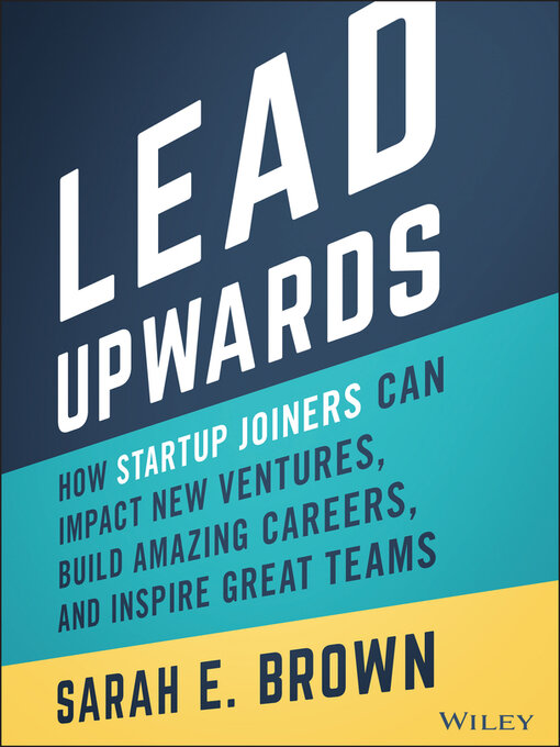 Title details for Lead Upwards by Sarah E. Brown - Available